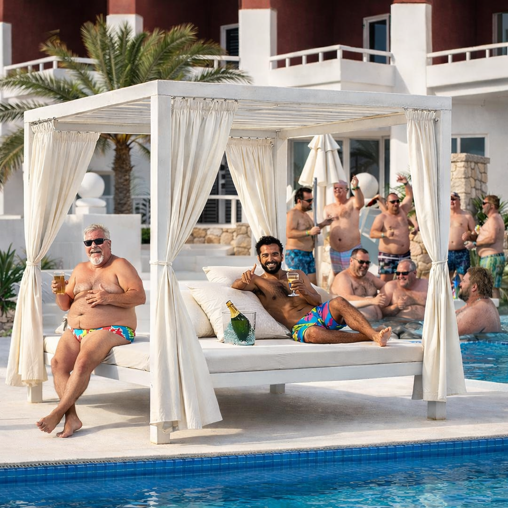 Balinese bed at Ritual