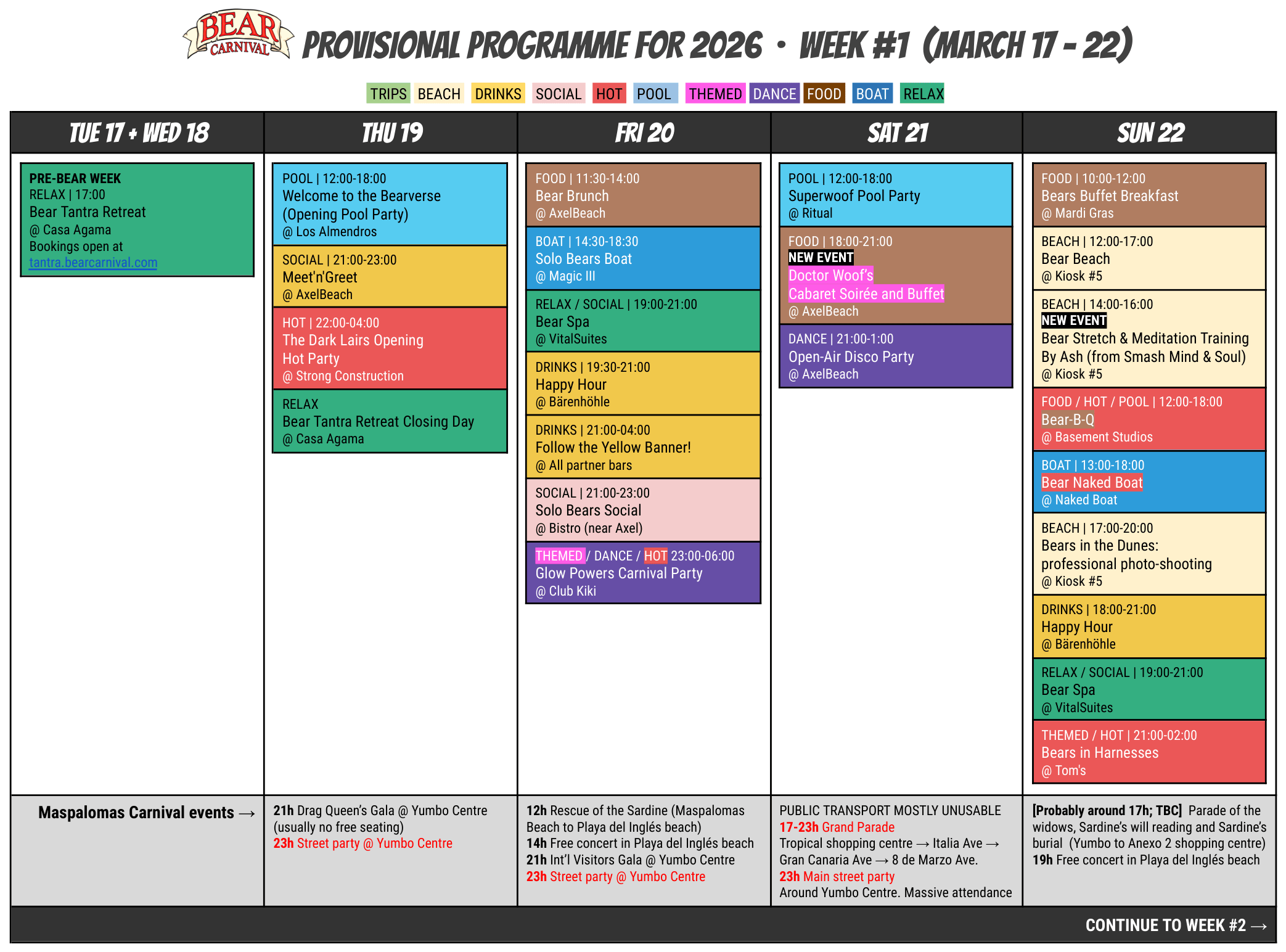 Provisional programme v3, page 1