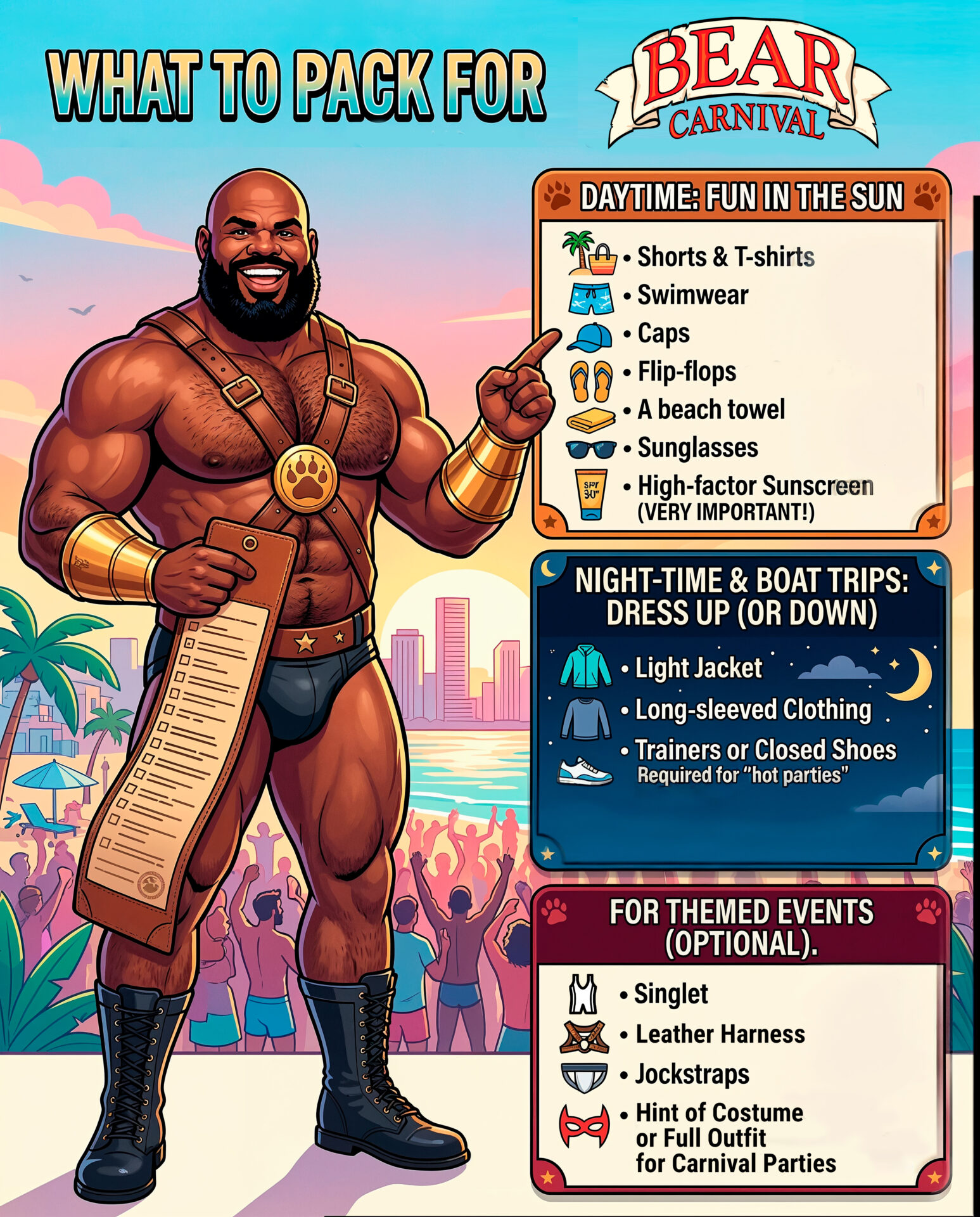 You are currently viewing One week to go! What to pack?